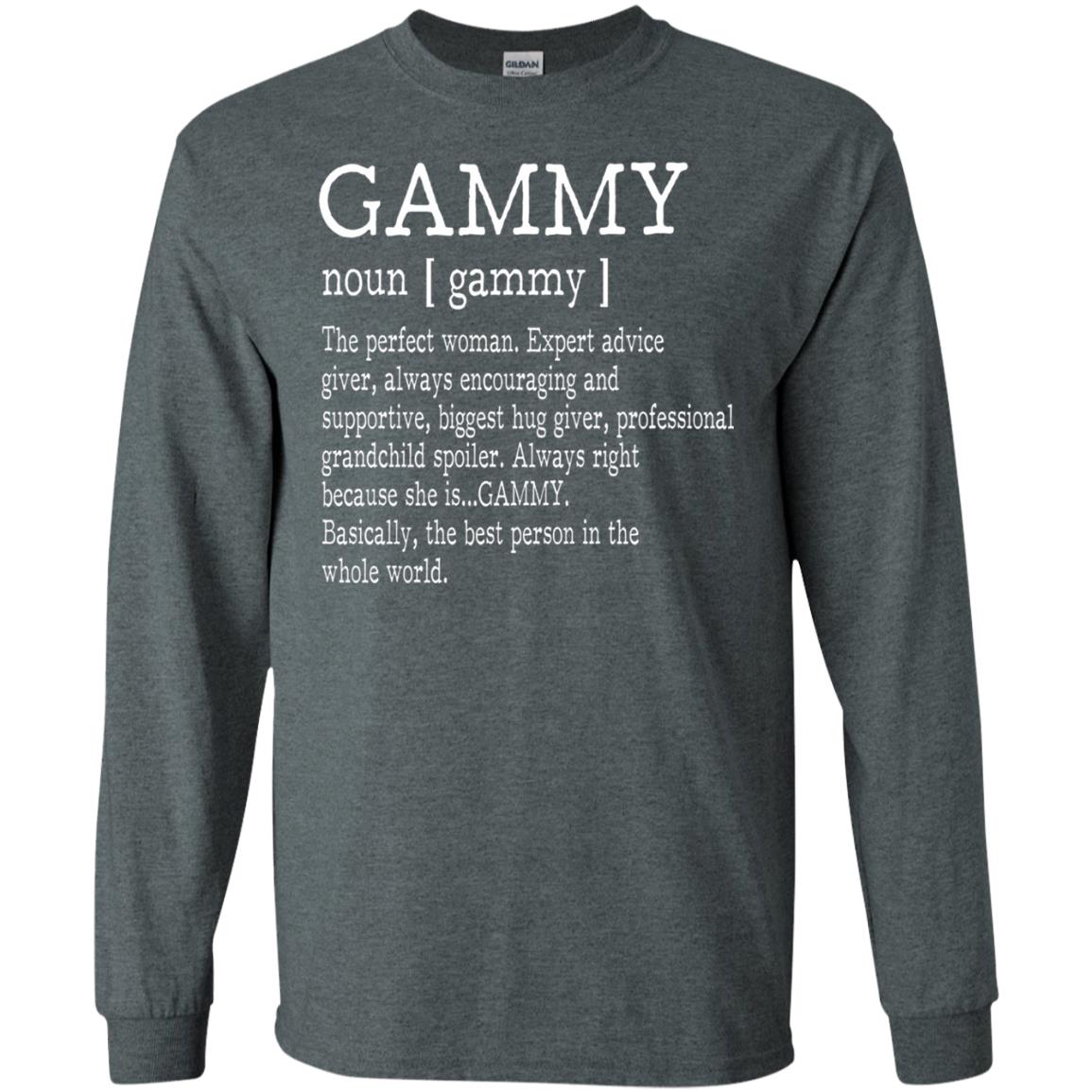 Gammy Definition Nana T-shirt Dark Heather