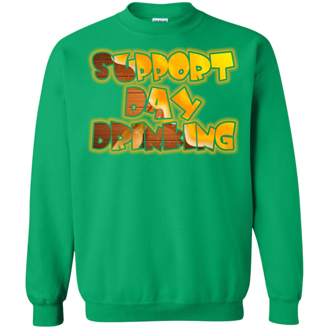 Saint Patrick's Day T-shirt Support Day Drinking Irish Green