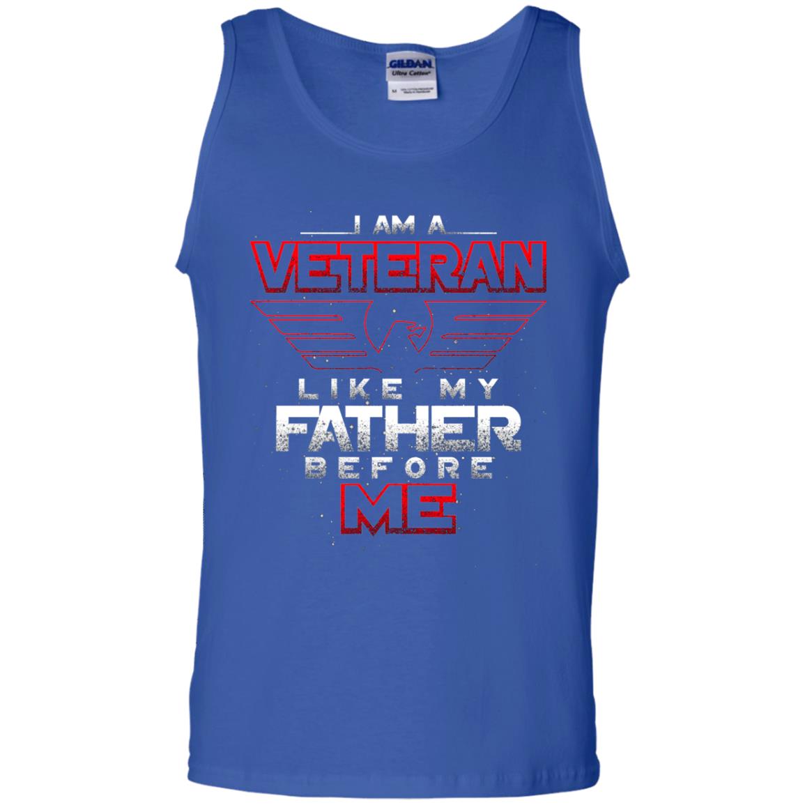I Am A Veteran Like My Father Before Me Veteran Shirt Royal