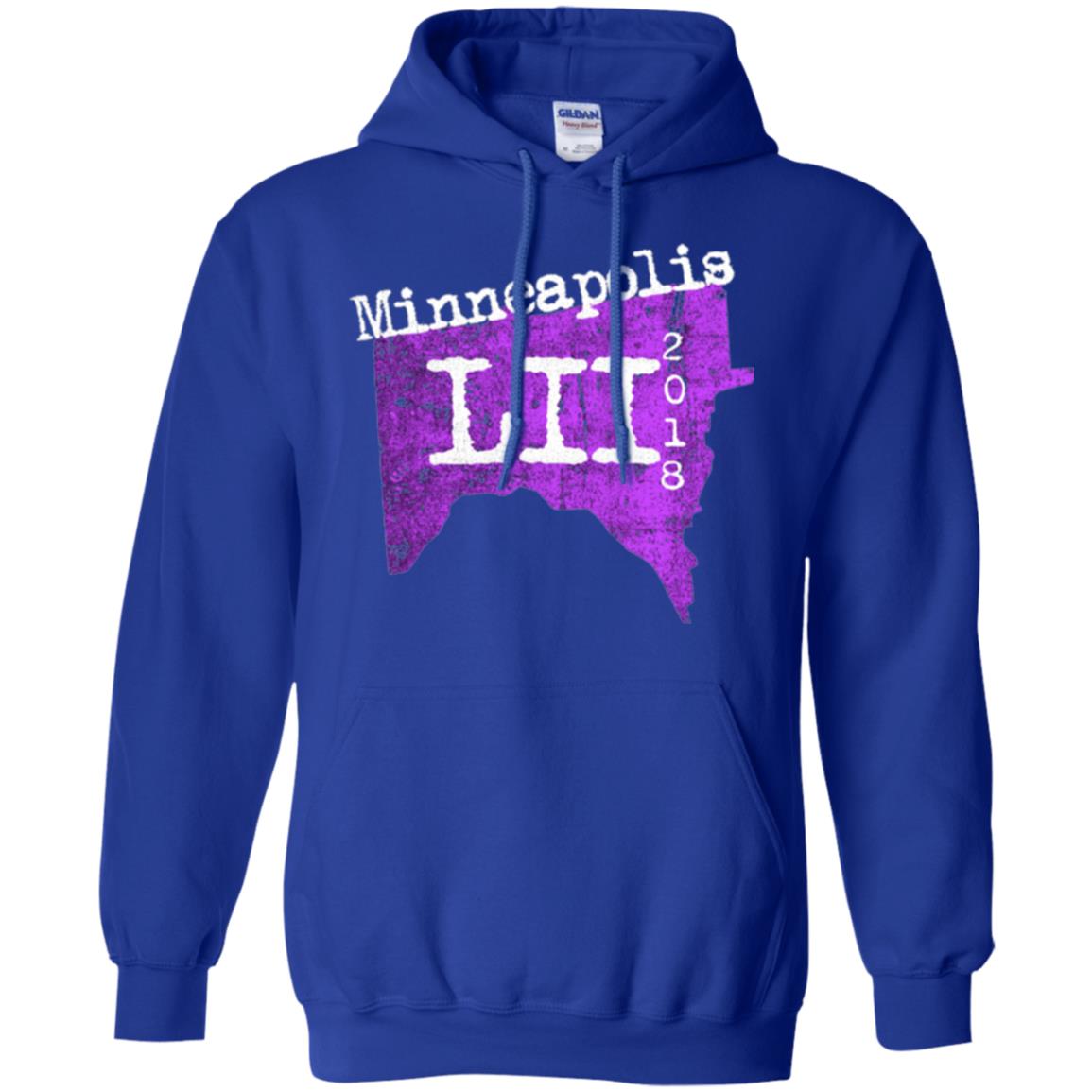 Football Lover T-shirt Minneapolis Minnesota 2018 T-shirt Royal