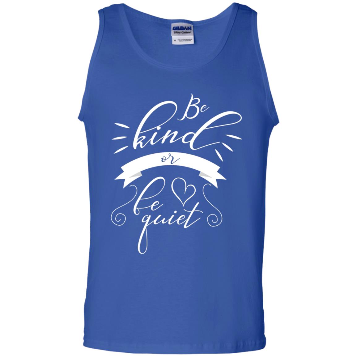 Funny Teacher Shirt Be Kind Or Be Quiet Royal