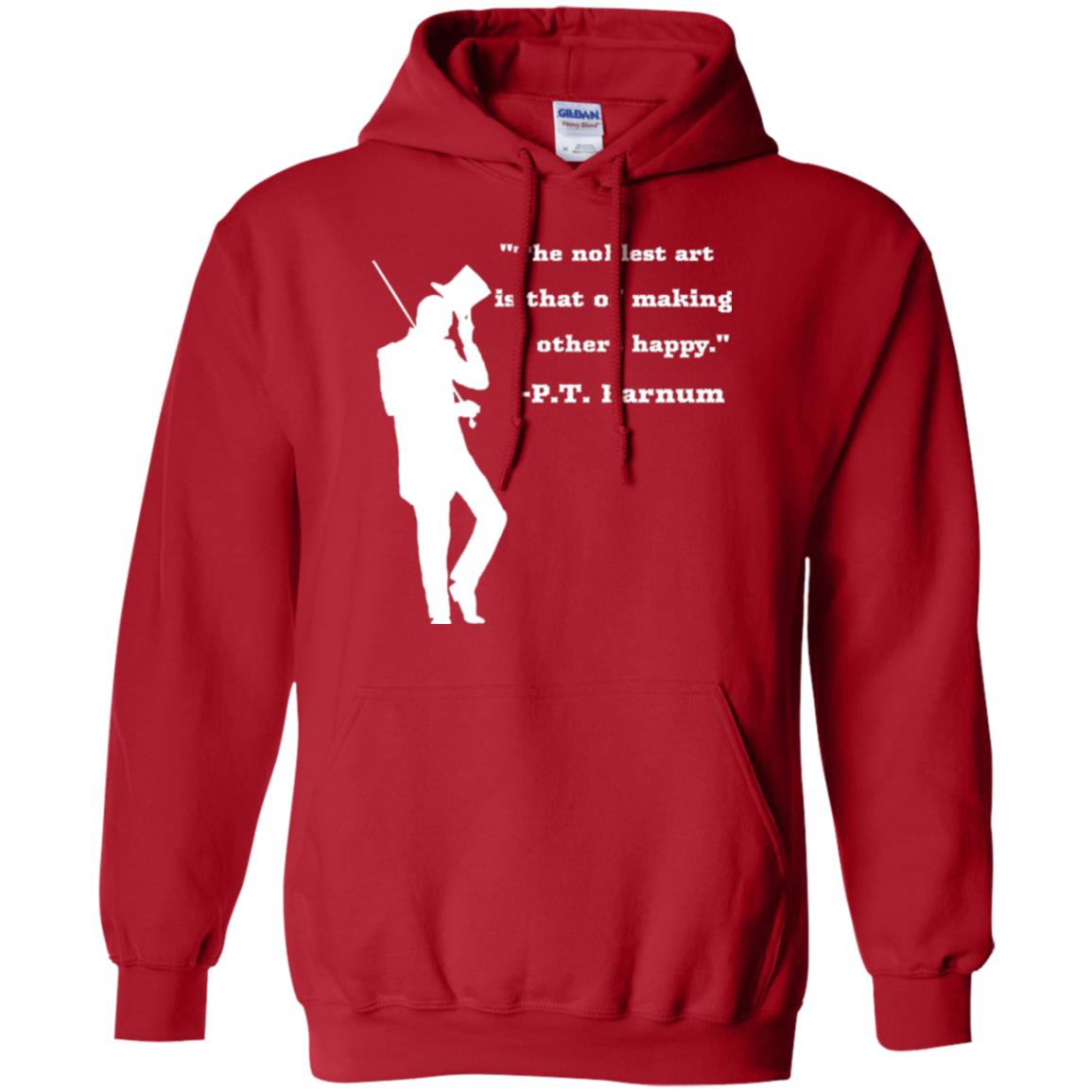 Circus Ring Master P.t. Barnum Quote T-shirt Red