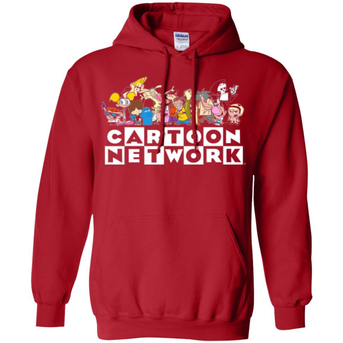 Cartoon T-shirt Classic Character Feature T-shirt Red