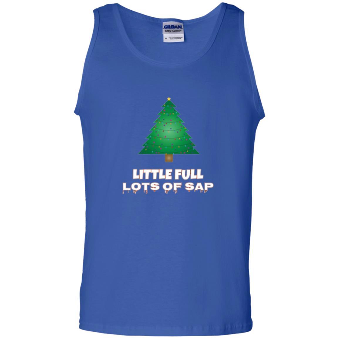 Christmas T-shirt Little Full Lots Of Sap Royal