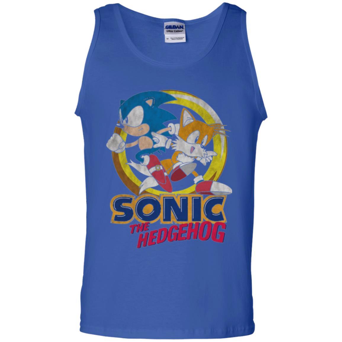 Anime T-shirt Sega Sonic The Hedgehog Royal