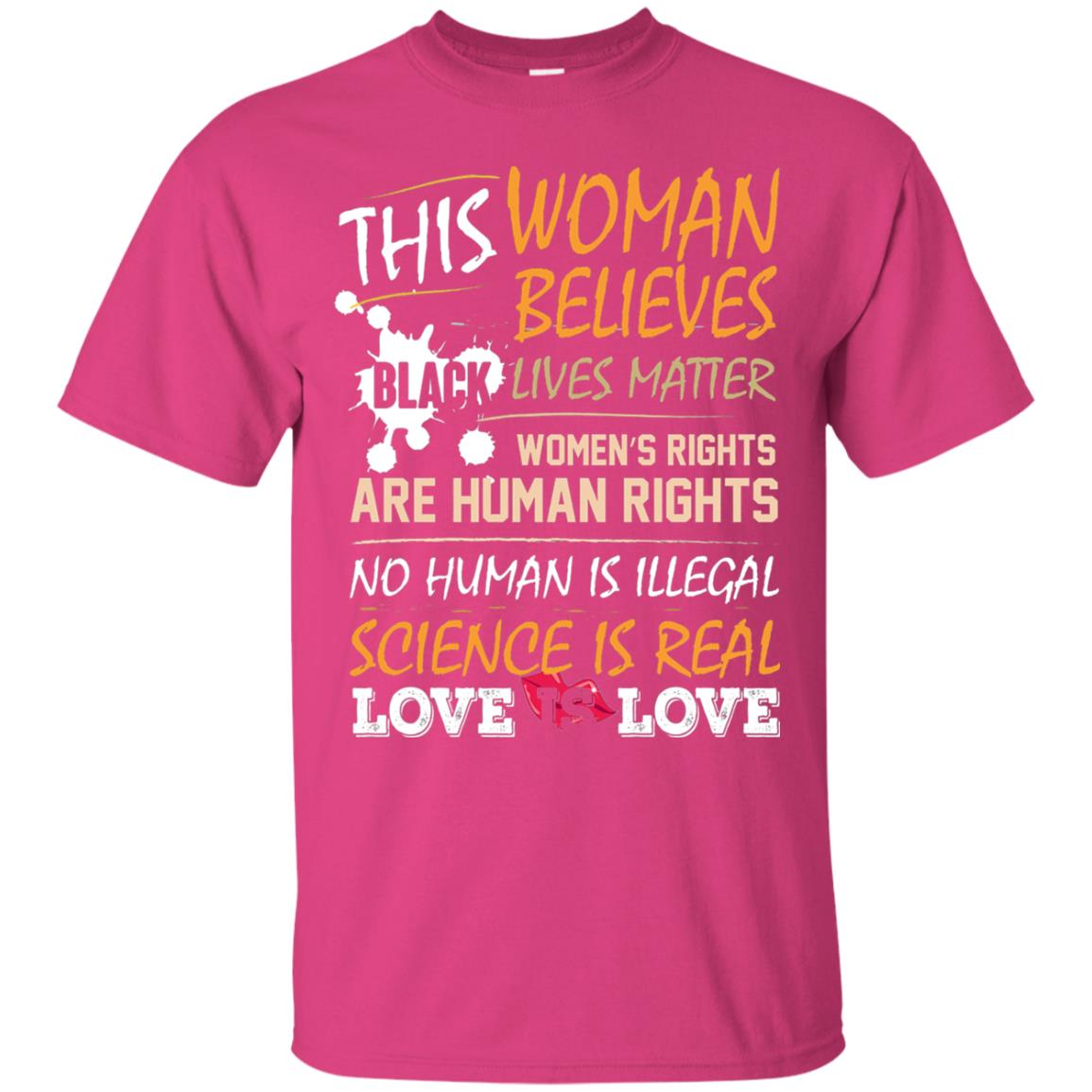 Women_s Movement Rally March T-shirts This Woman Believe Heliconia