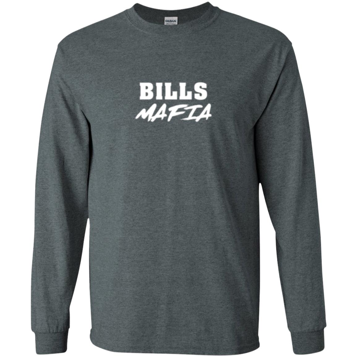 Football Lovers T-shirt Bills Mafia Buffalo Dark Heather