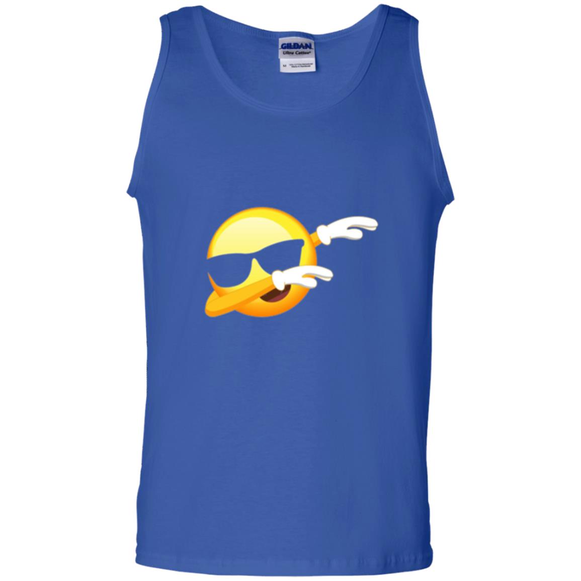 Funny Dabbing Emoji Cool Emoji Dab T-shirt Royal