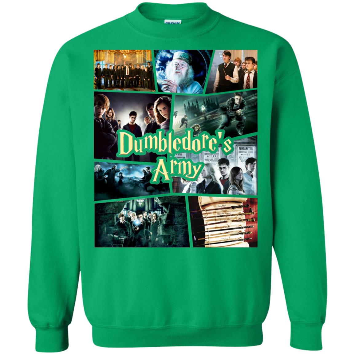 Dumbledore' S Army Gta Harry Potter Fan Shirt Irish Green