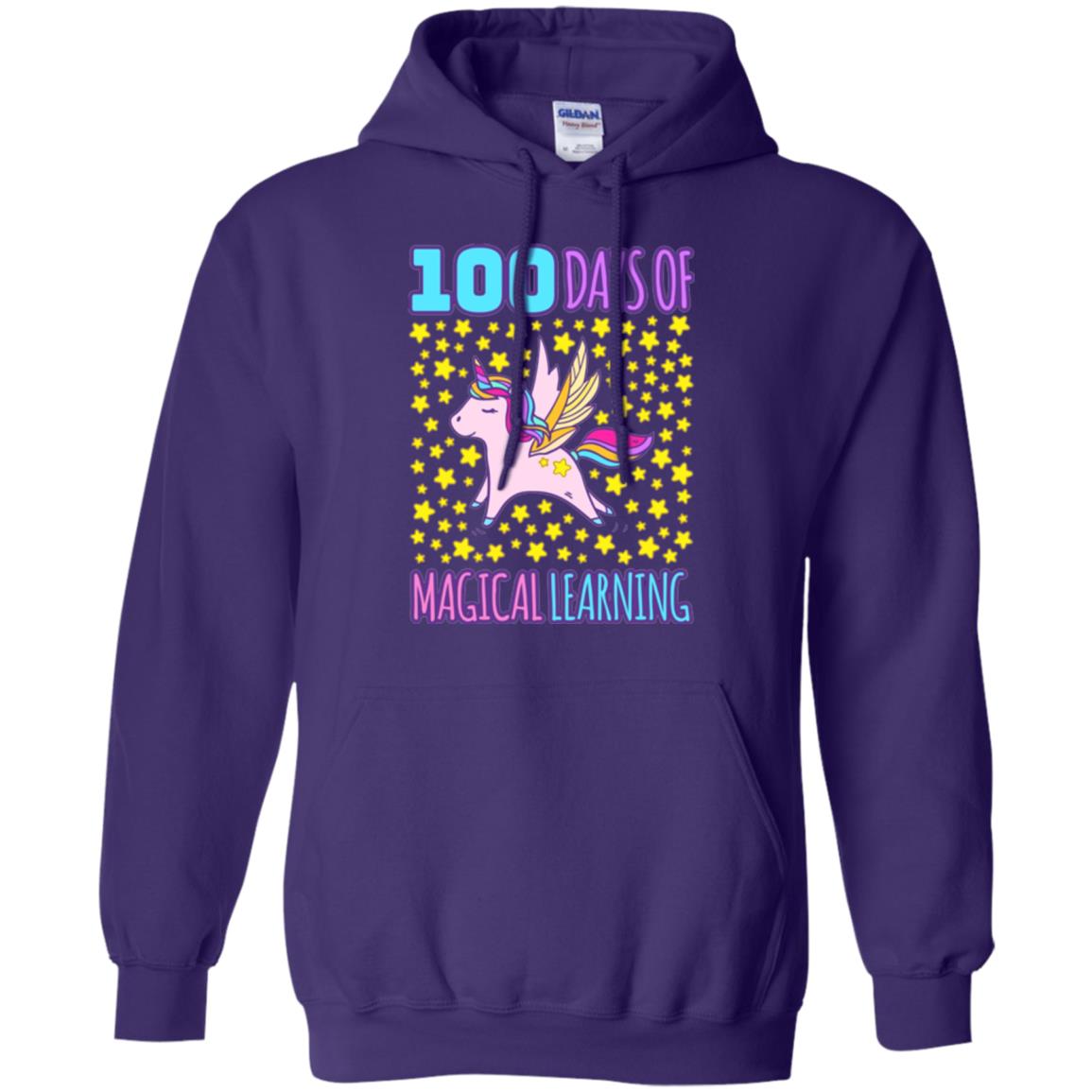 Children T-shirt Adorable 100th Day Of School Purple