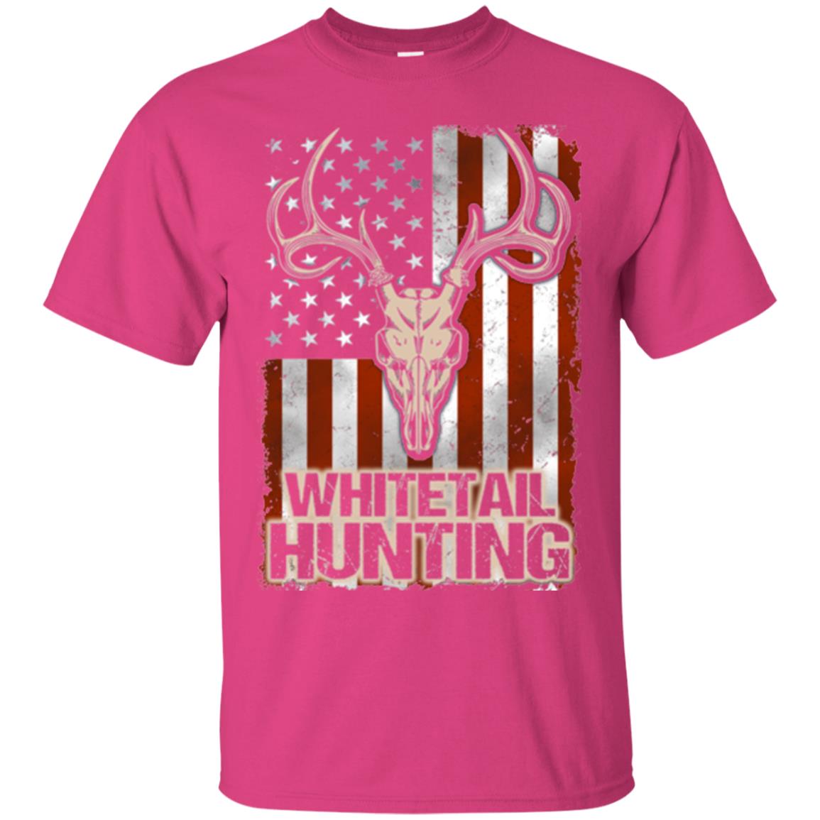 Whitetail Hunting T-shirt Heliconia
