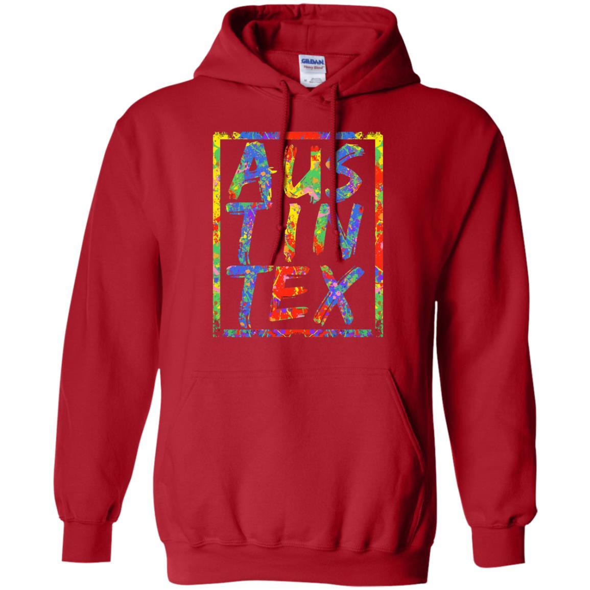 Austin Texas T-shirt Red