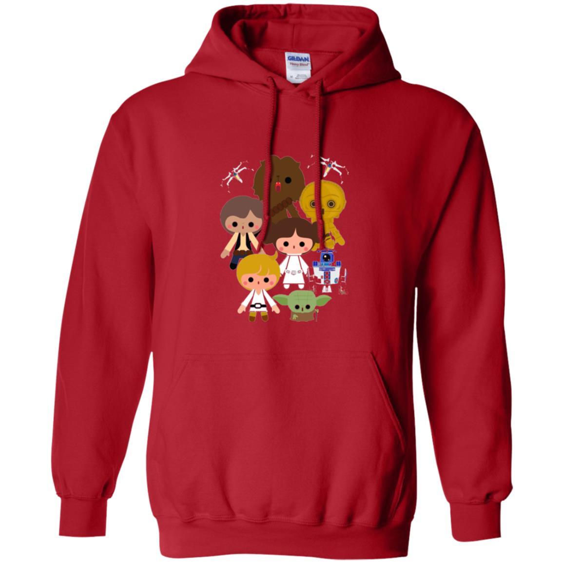 Film T-shirt Cute Kawaii Style Heroes Graphic Red