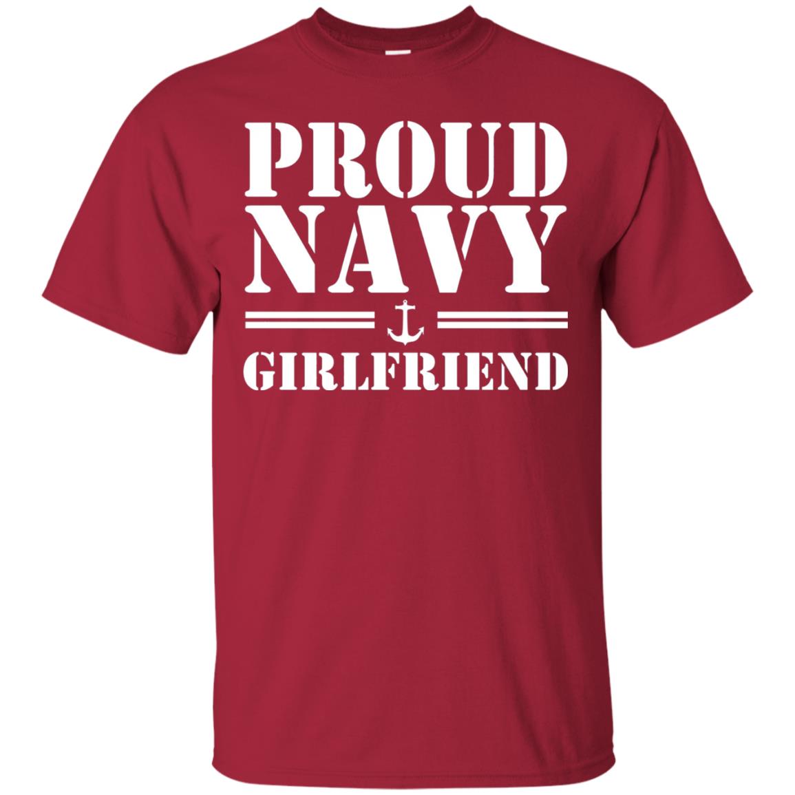 Pride U.s. Army Shirt Proud Navy Girlfriend Cardinal