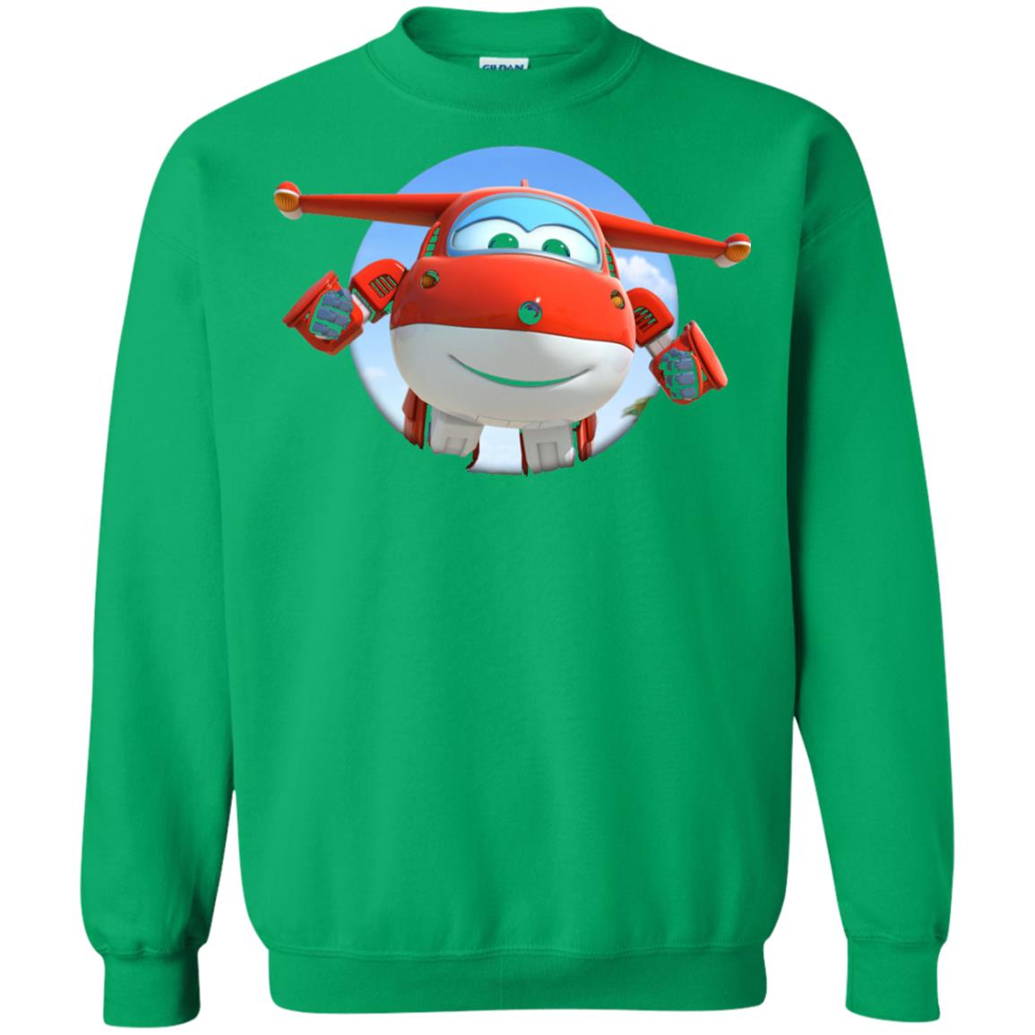 Super Wings Jett Movie Lover T-shirt Irish Green