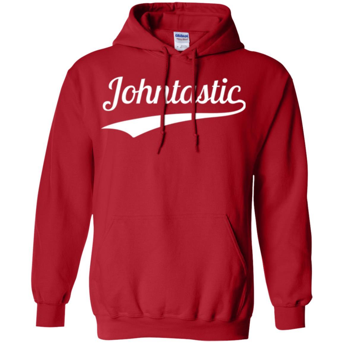 Funny John T-shirt Johntastic Red