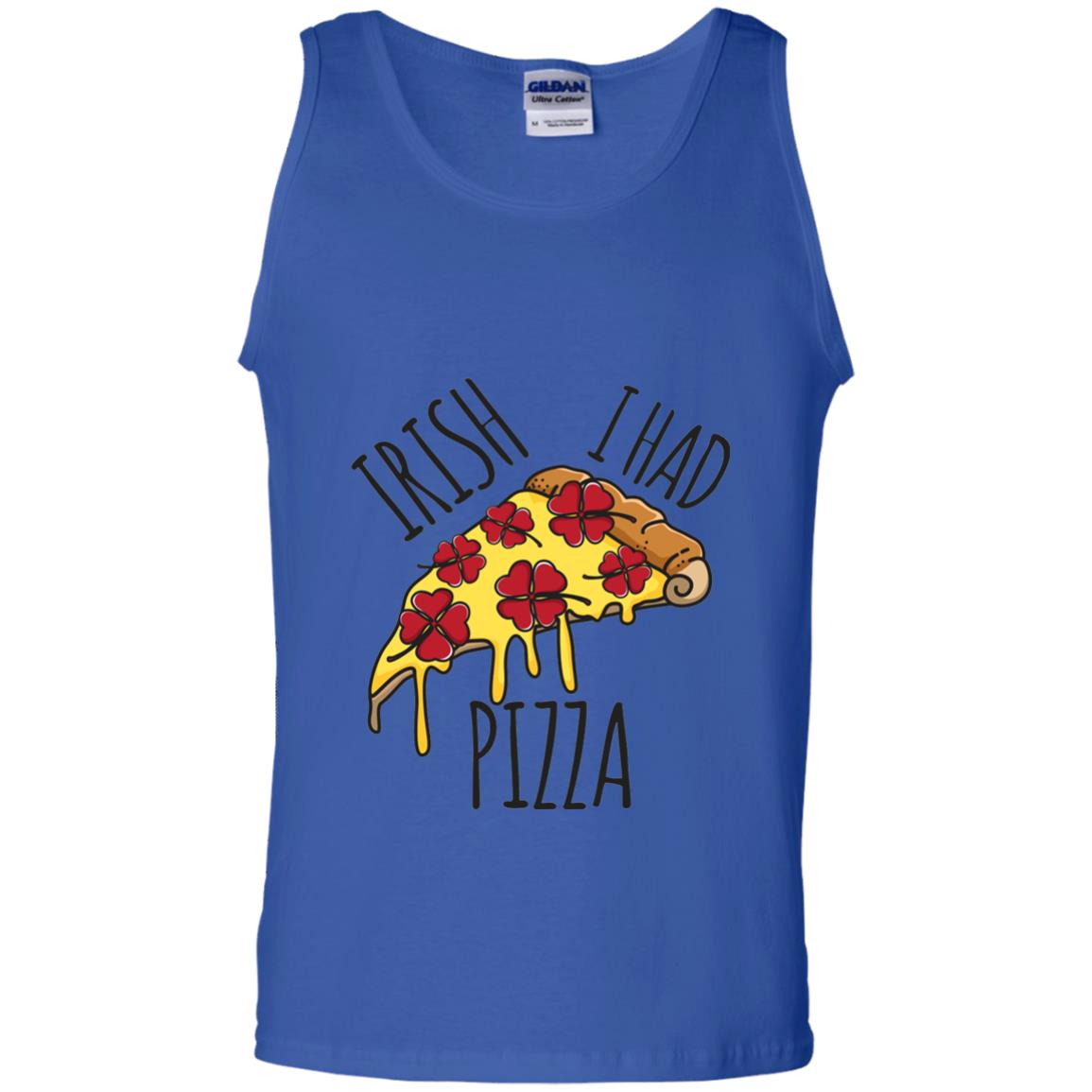 Irish I Had Pizza Patrick Day T-shirt Royal