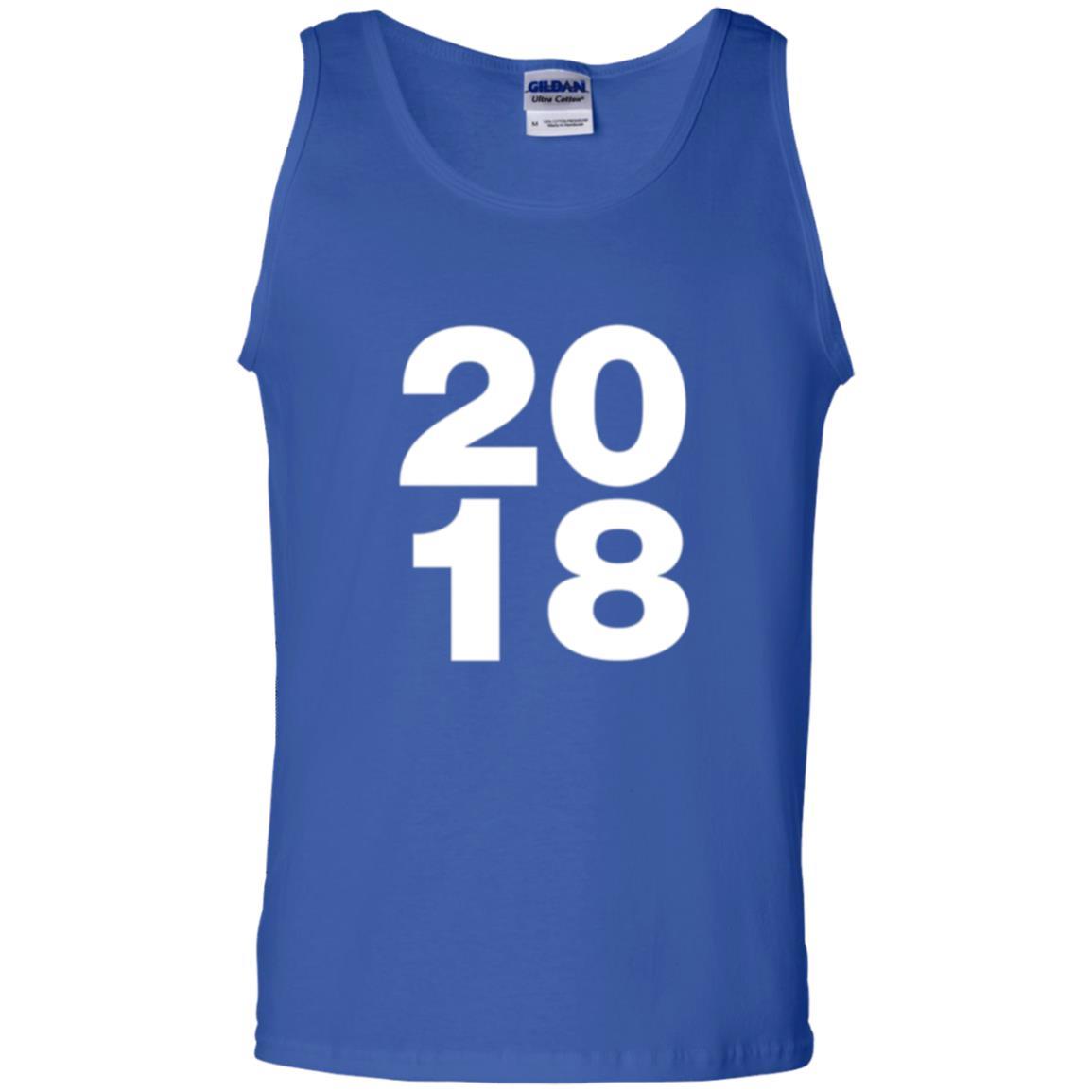 Happy New Year T-shirt 2018 New Year Party T-shirt Royal