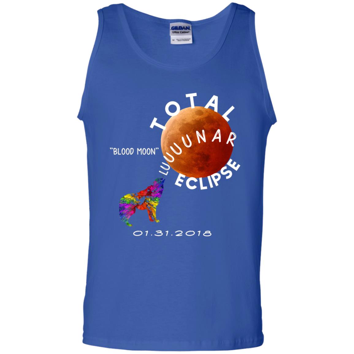 Best Total Lunar Eclipse Shirt 2018 Blood Moon T-shirt Royal