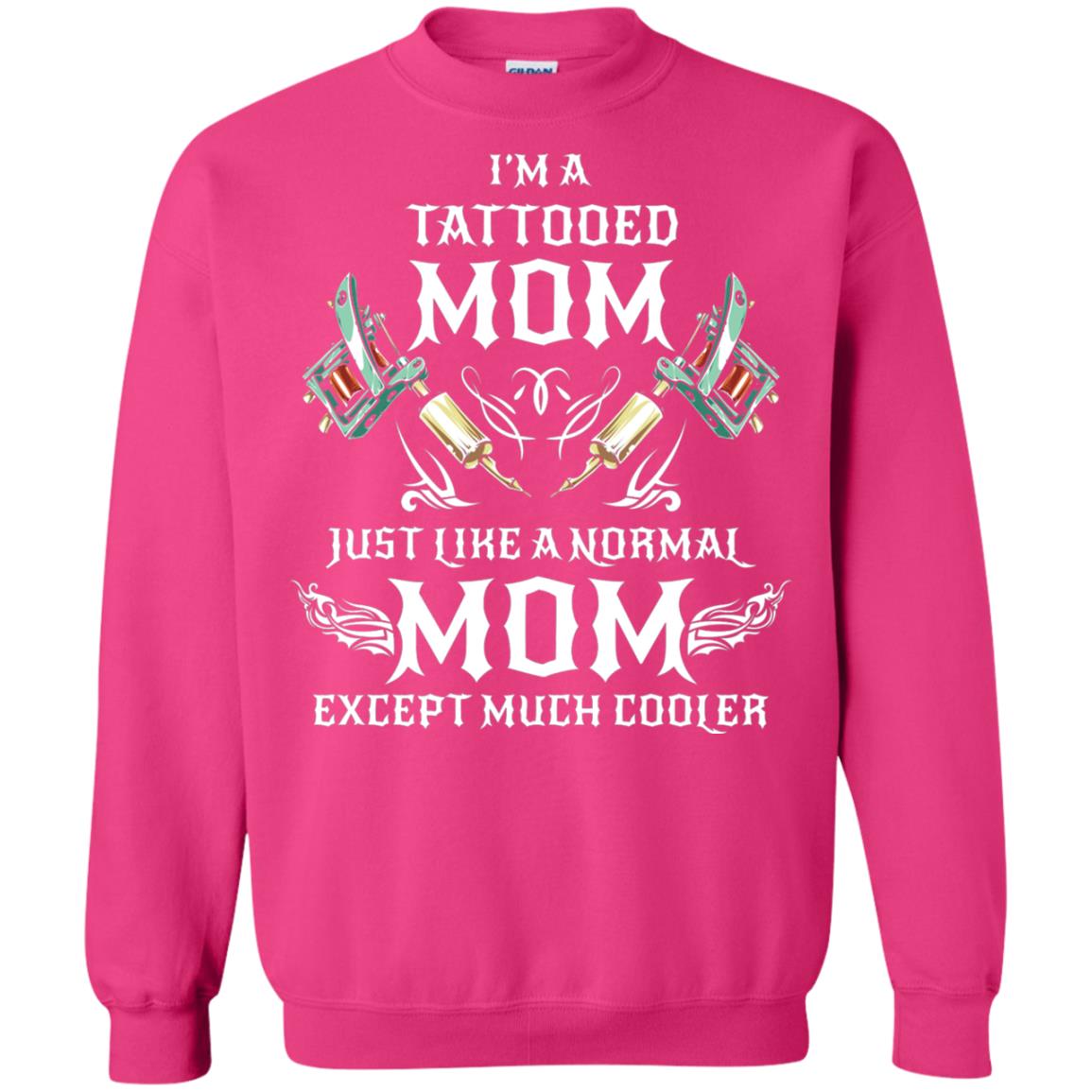 Funny Tattoo Mom Shirt I Am Tattooed Mom Heliconia