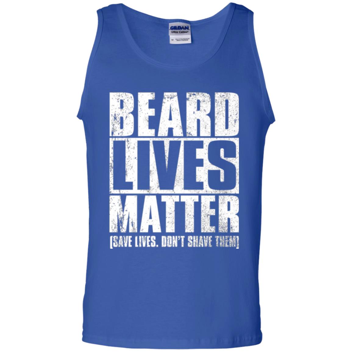 Beared Men T-shirt Beared Lives Matter Royal