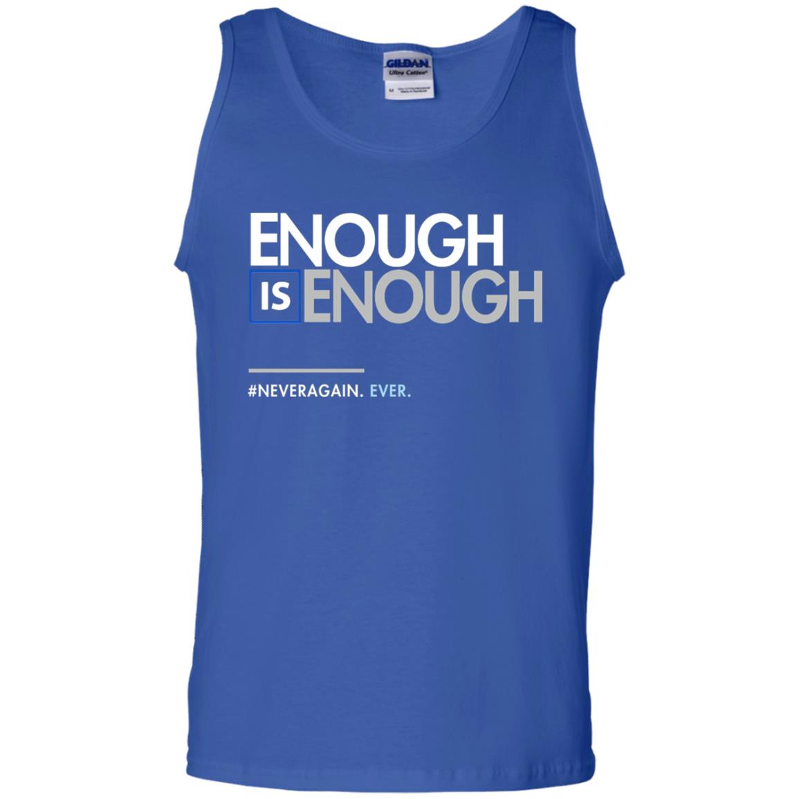 Enough Is Enough Gun Control T-shirt Royal