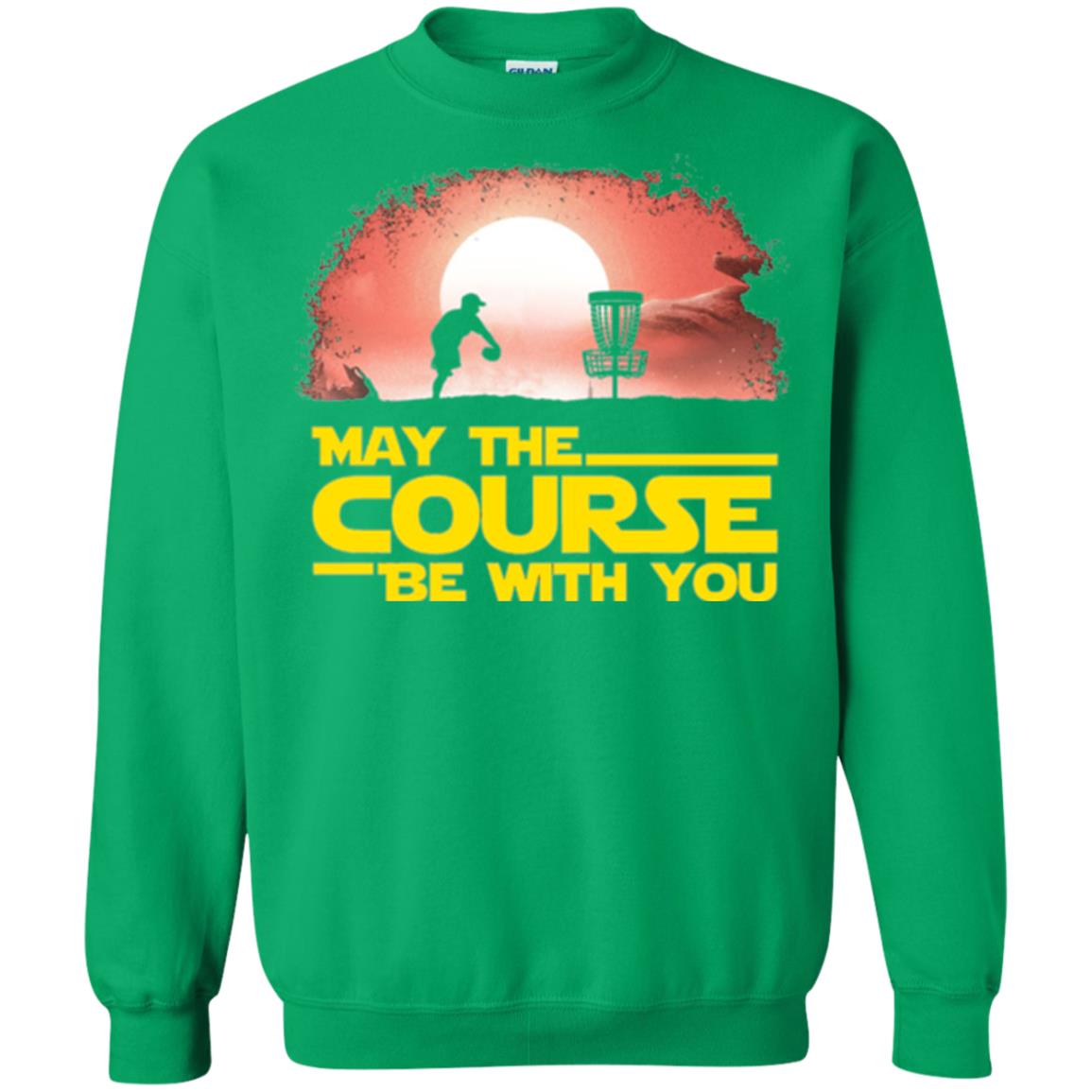 May The Course Be With You T-shirt Irish Green