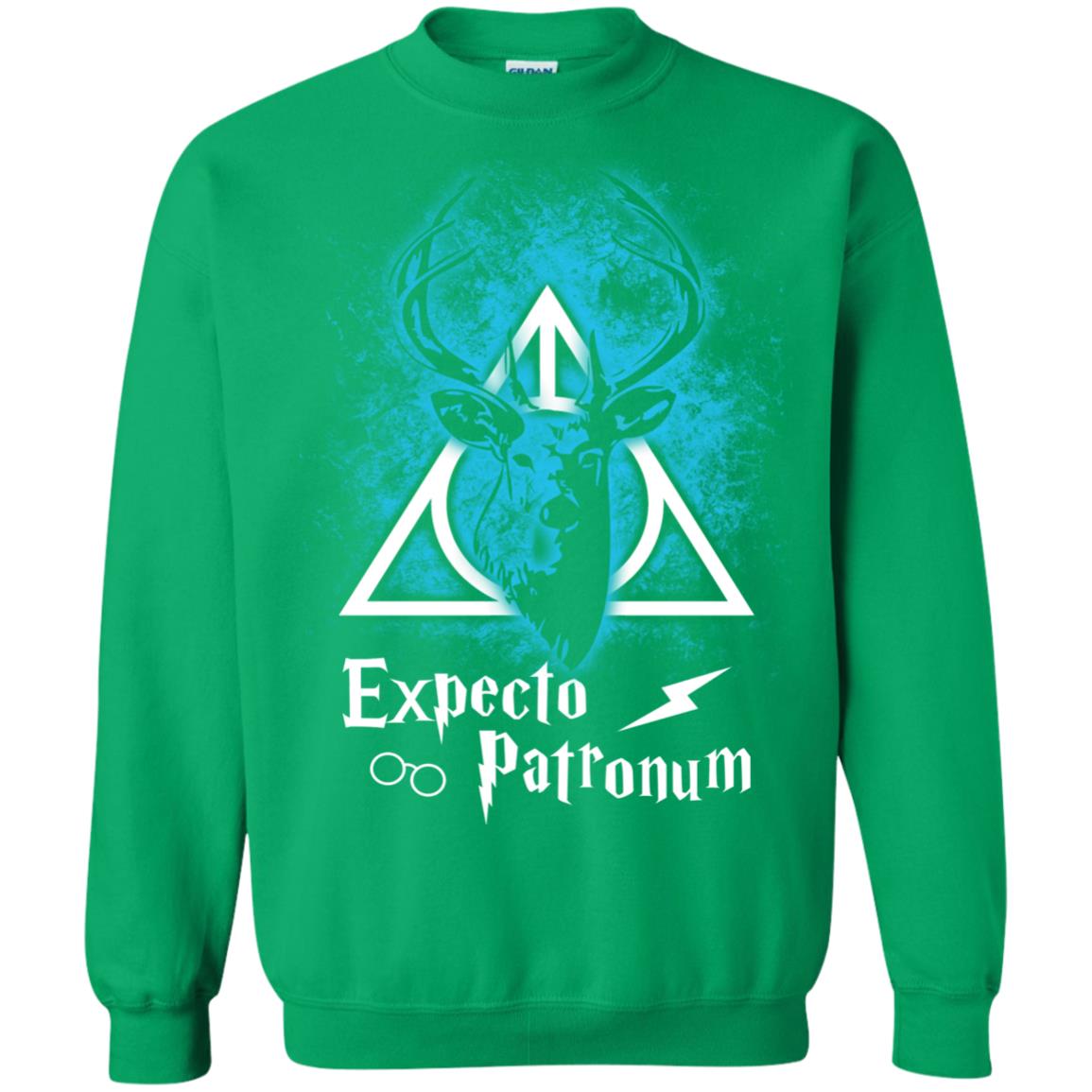 Expecto Patronum Harry Potter Fan T-shirt Irish Green