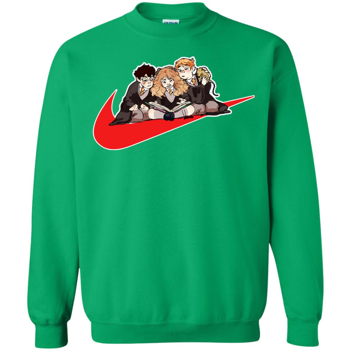 Harry Ron Hermione Gryffindor House Harry Potter Fan Shirt Irish Green