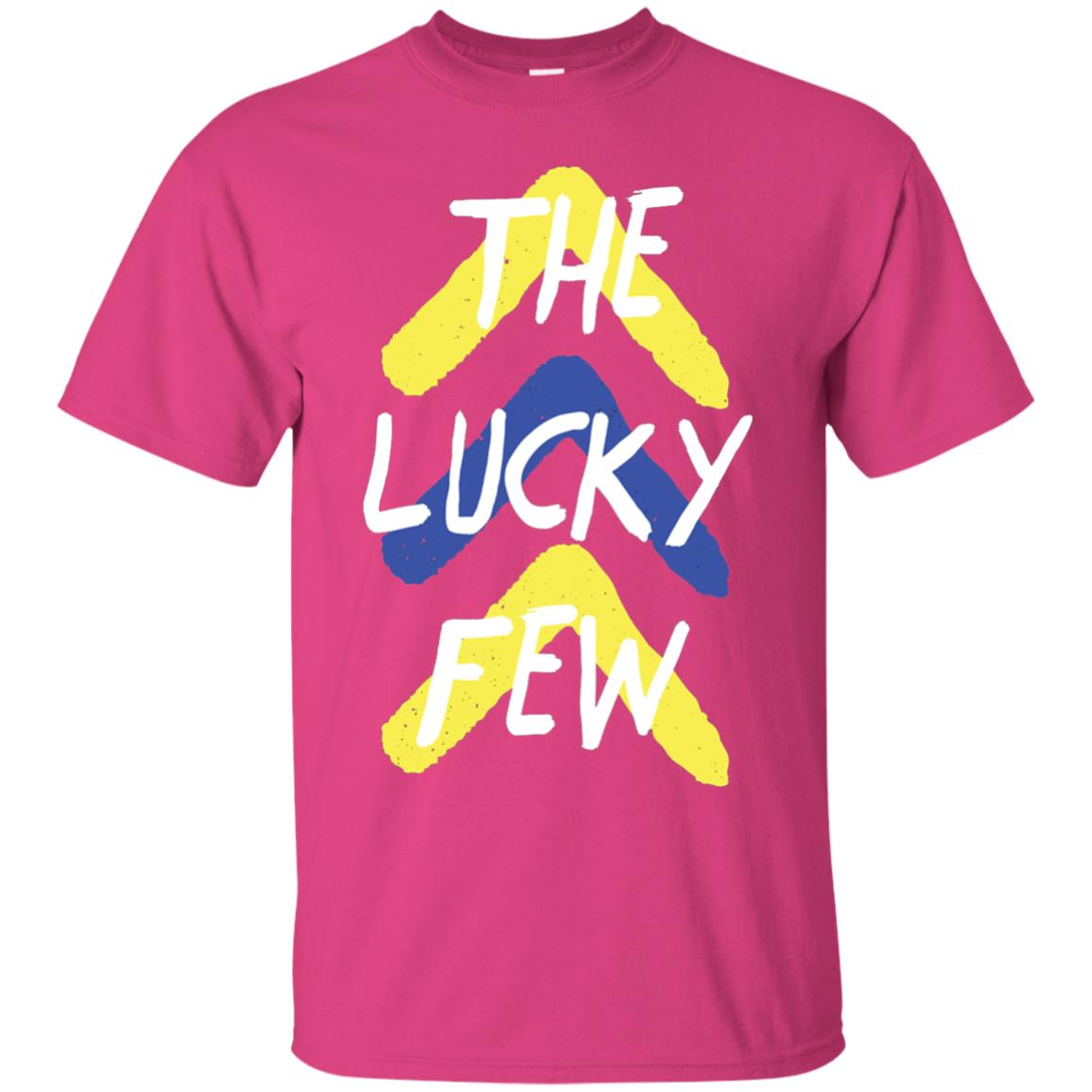 3 Arrows The Lucky Few Down Syndrome Awareness Shirt Heliconia