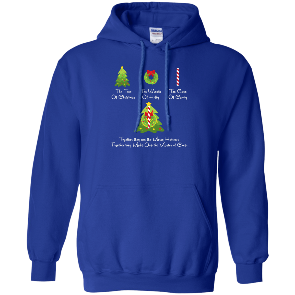 The Tree Of Christmas T-Shirt Royal