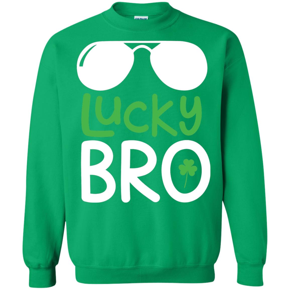 Lucky Bro St. Patrick_s Day T-shirt Irish Green
