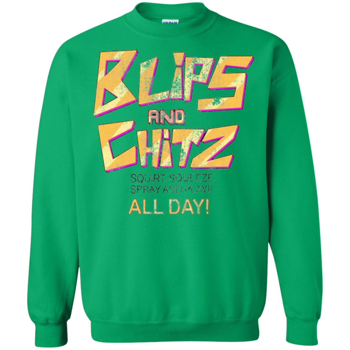 Cartoon T-shirt Vintage Blips And Chitz Irish Green