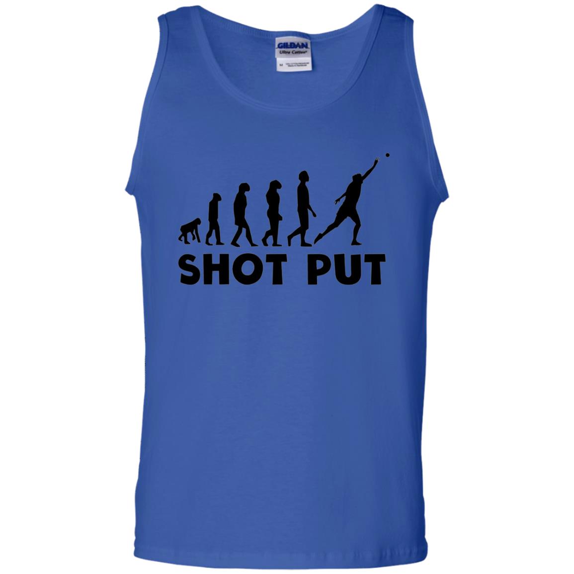 Funny Shot Put Evolution T-shirt Royal