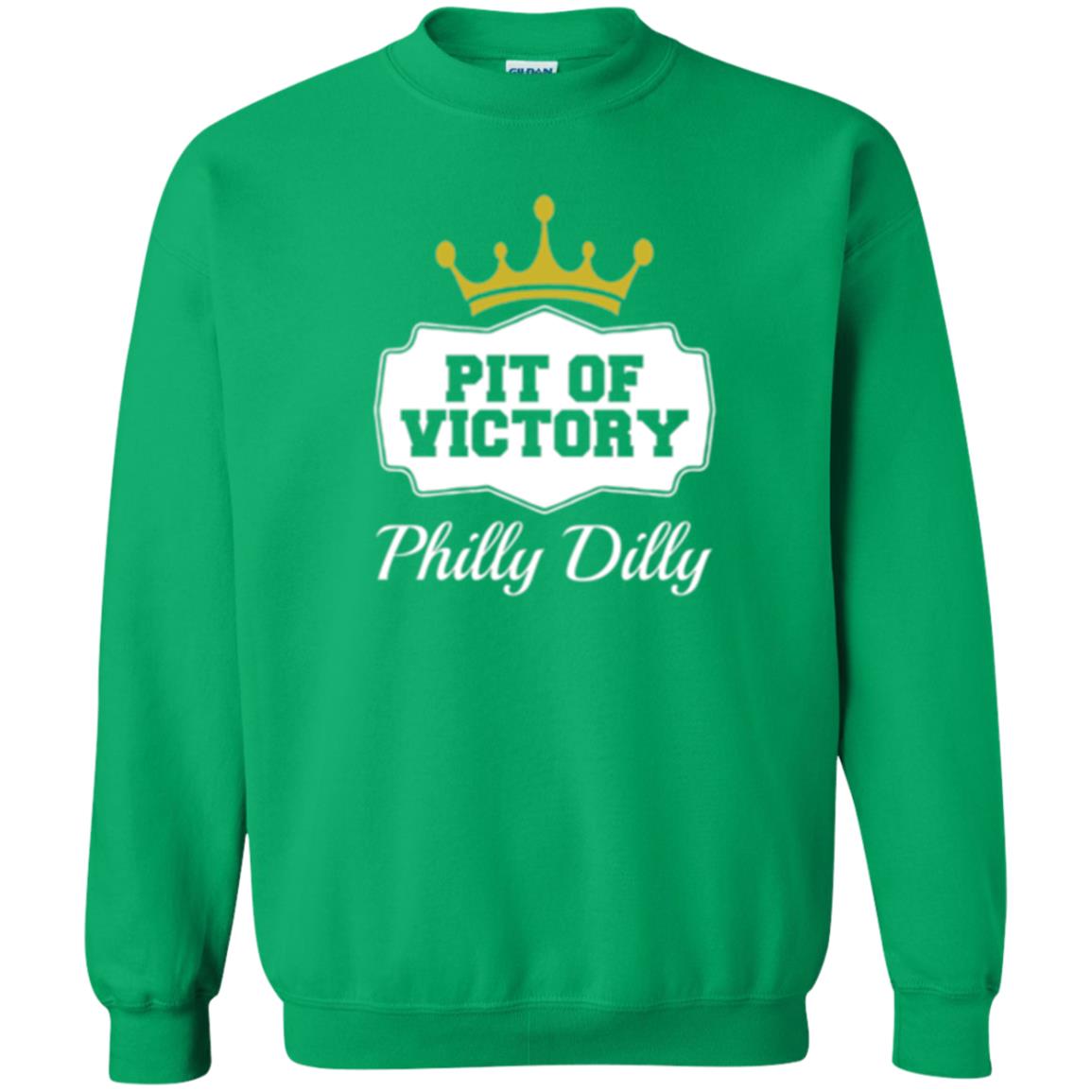 Football Lover T-shirt Philly Dilly Pit Of Victory T-shirt Irish Green