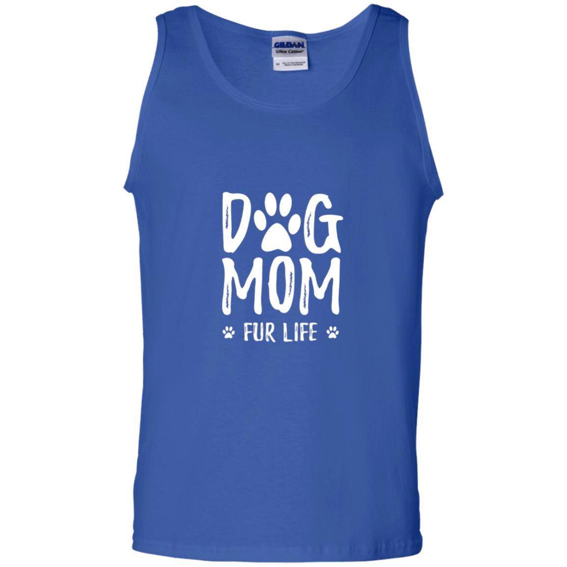 Dog Lover T-shirt Dog Mom Fur Life T-shirt Royal