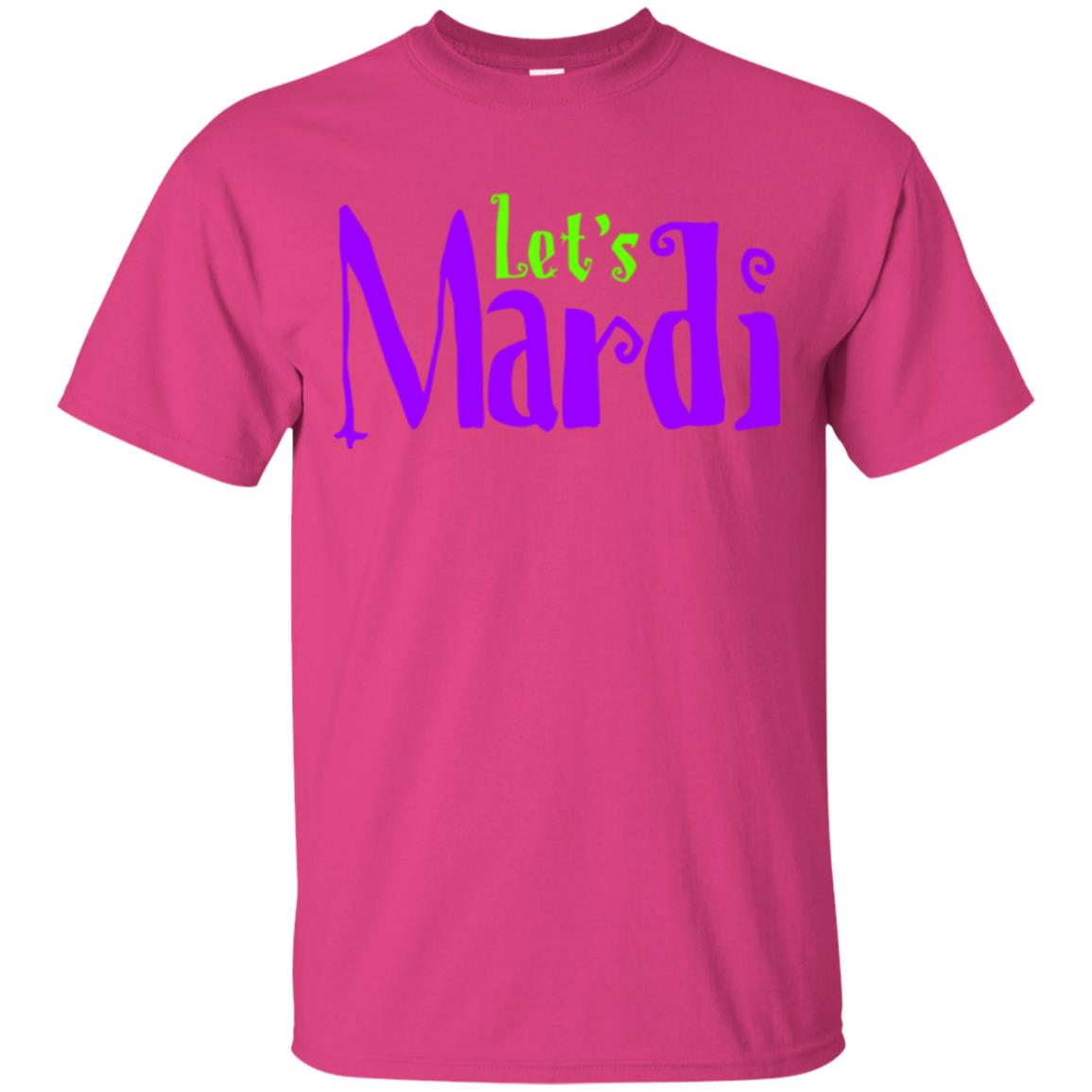 Let's Mardi Mardi Gras T-shirt Heliconia