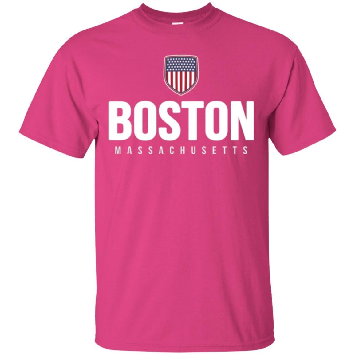 Boston Massachusetts T-shirt Heliconia