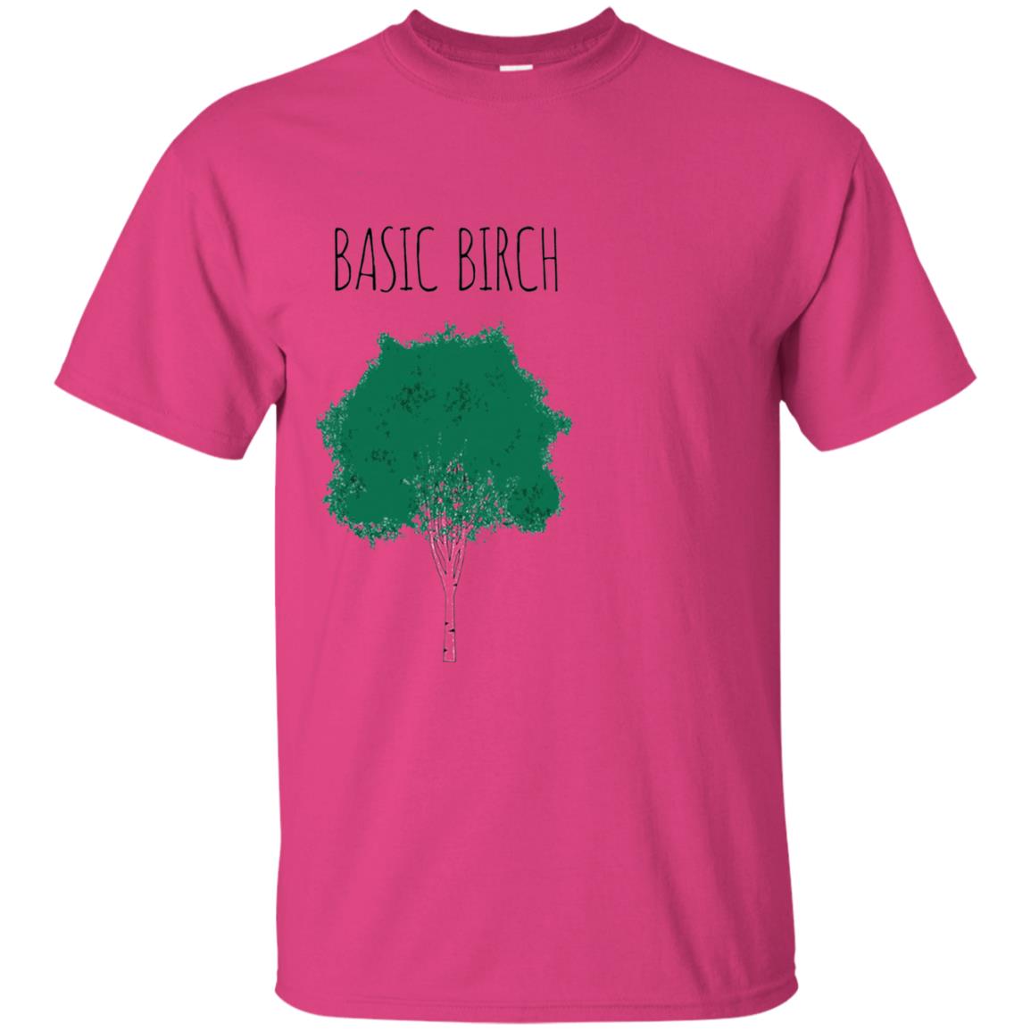 Basic Birch T-shirt Heliconia