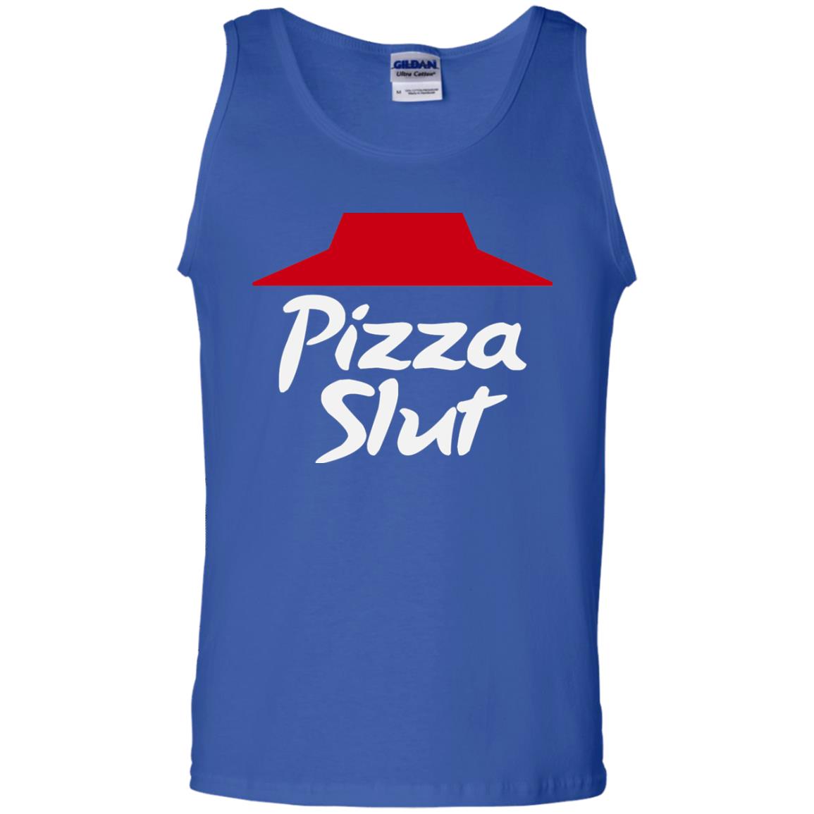 Pizza Slut Pizza Lovers Funny Adult Humor T-shirt Royal