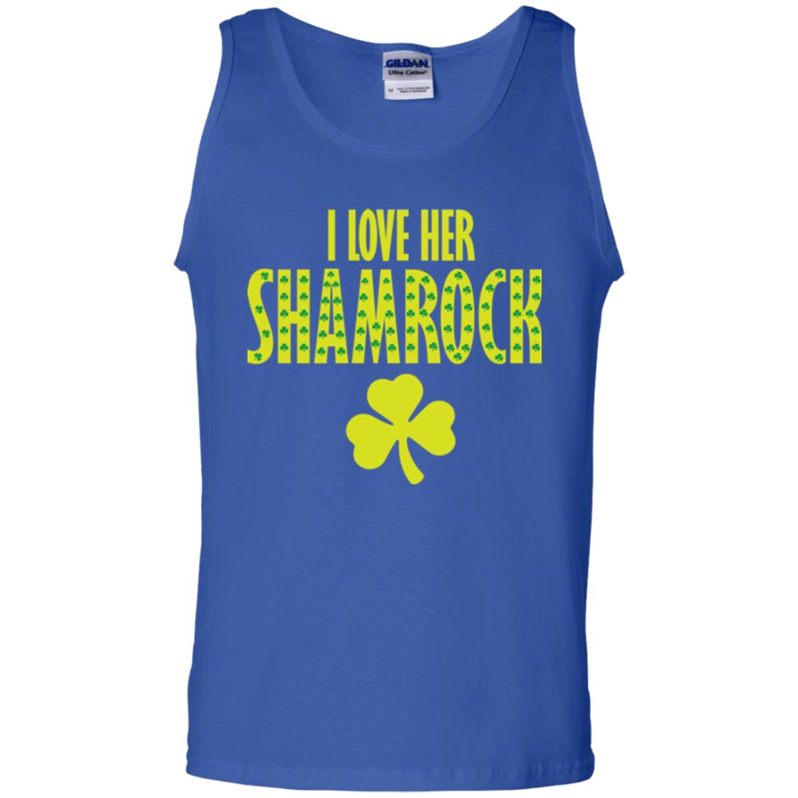 St. Patrick's Day T-shirt I Love Her Shamrock Royal