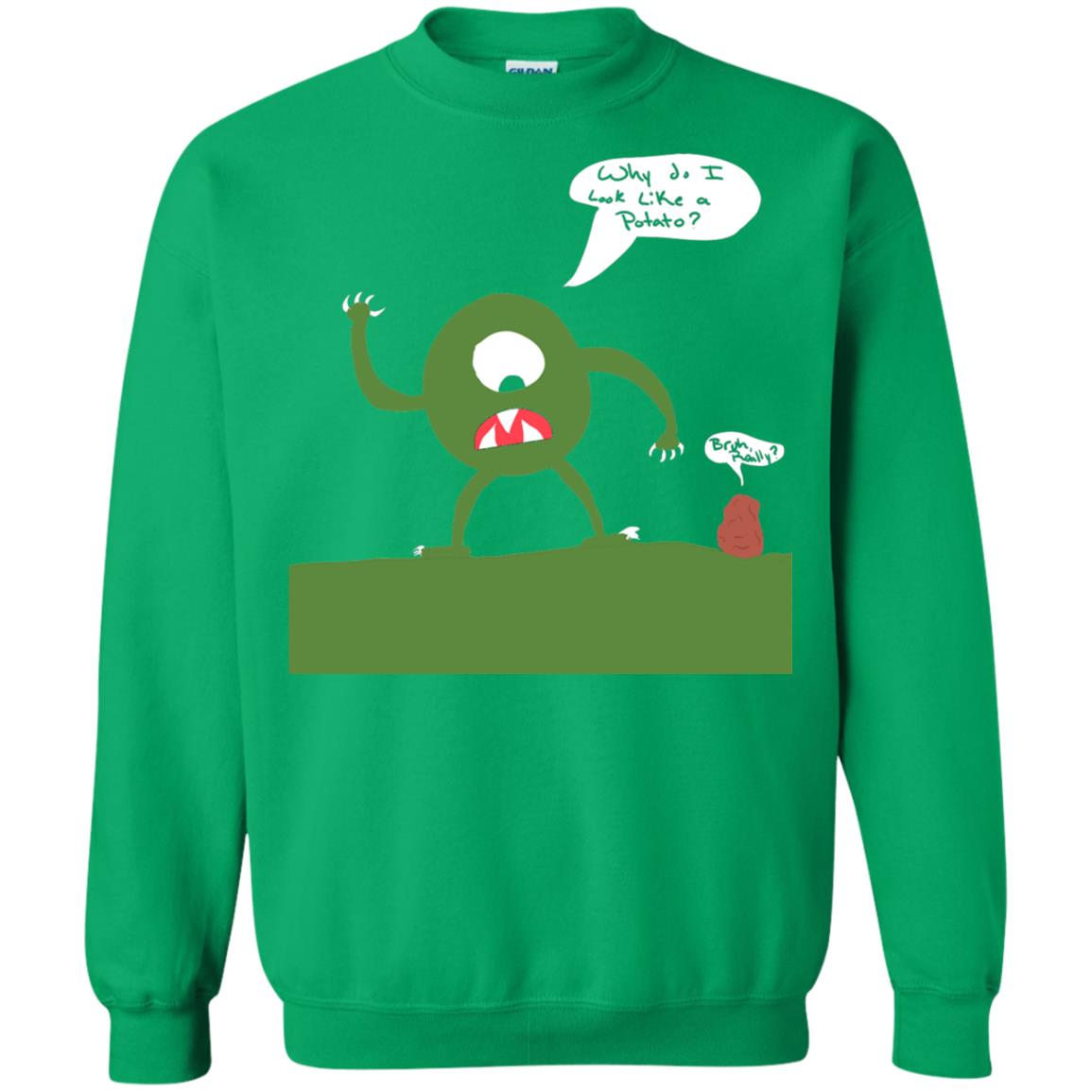 Why Do I Look Like A Potato T-shirt Irish Green