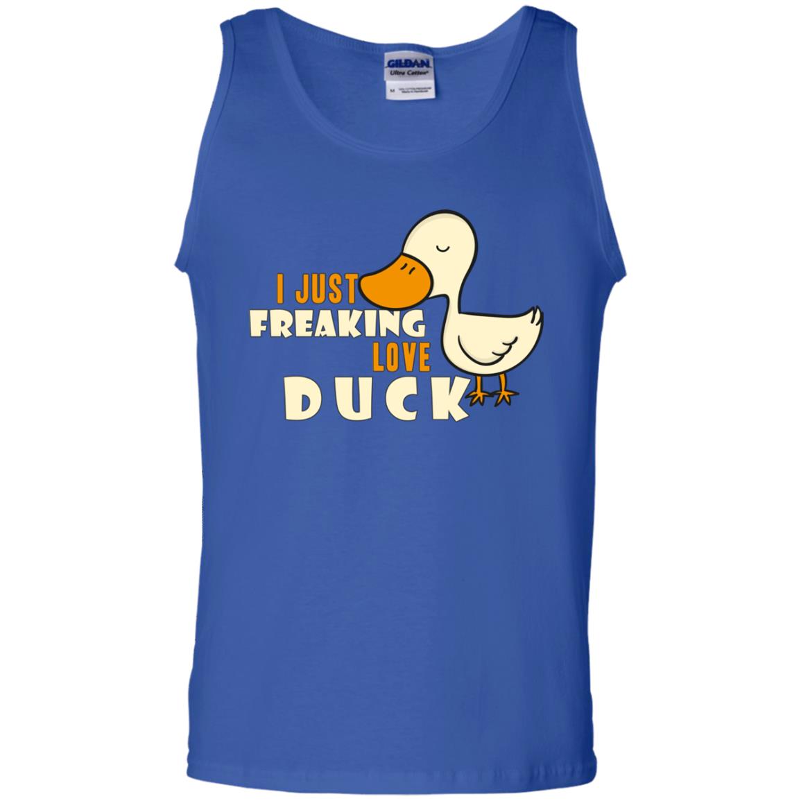 I Just Freaking Love Duck Shirt Royal