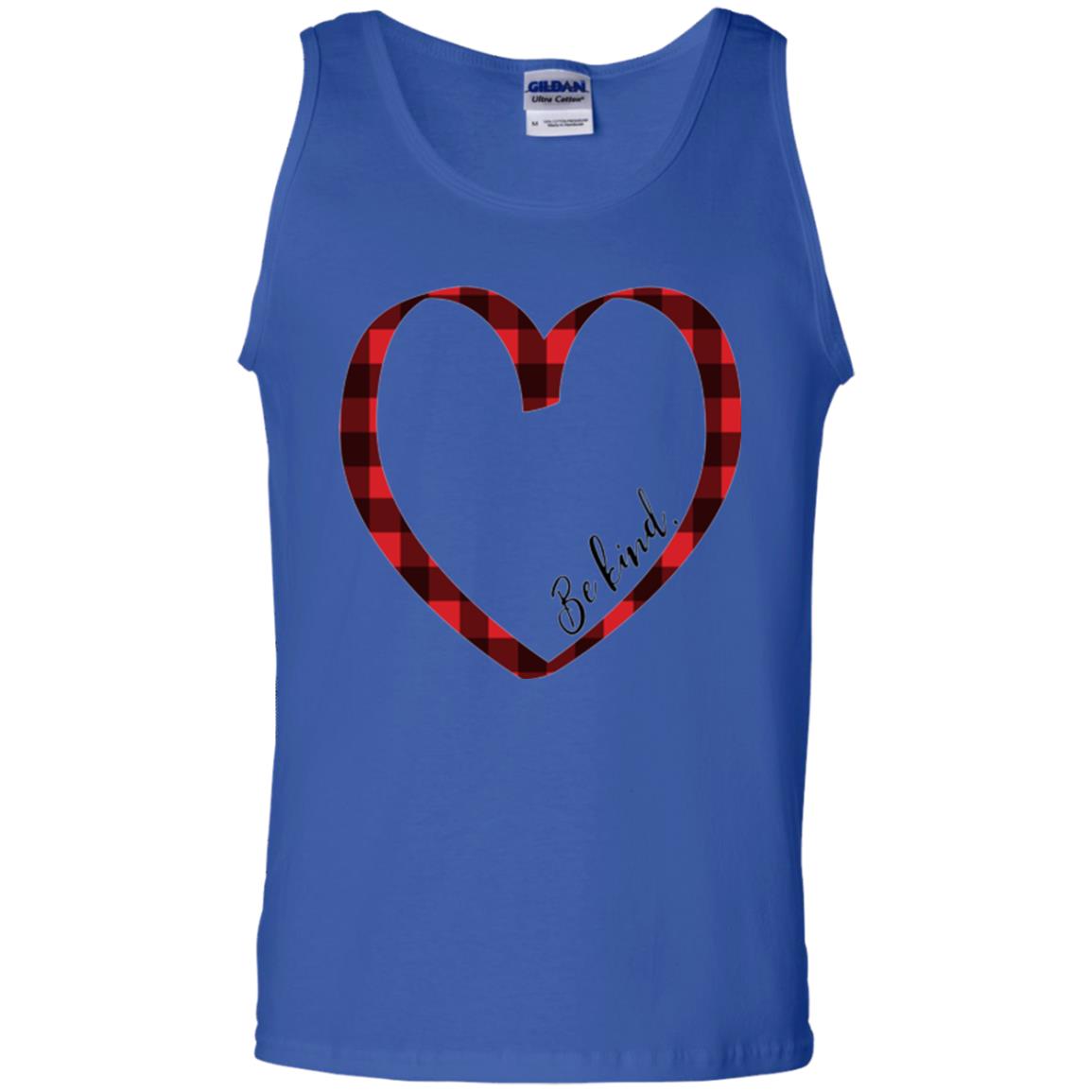 Be Kind Inspirational Motivational T-shirt Royal