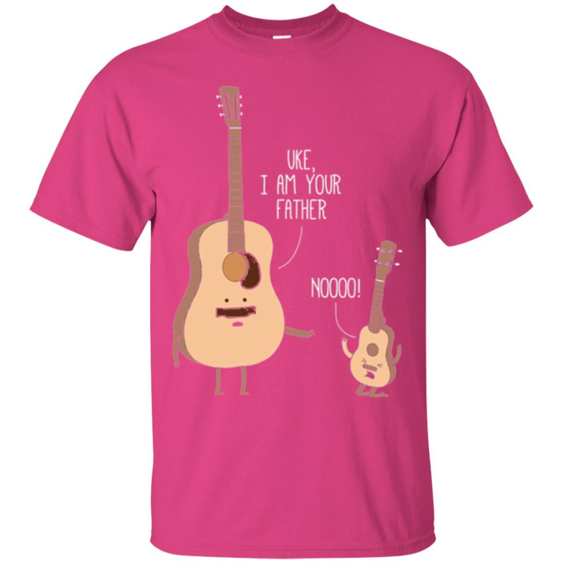 Musician T-shirt Uke I Am Your Father Heliconia