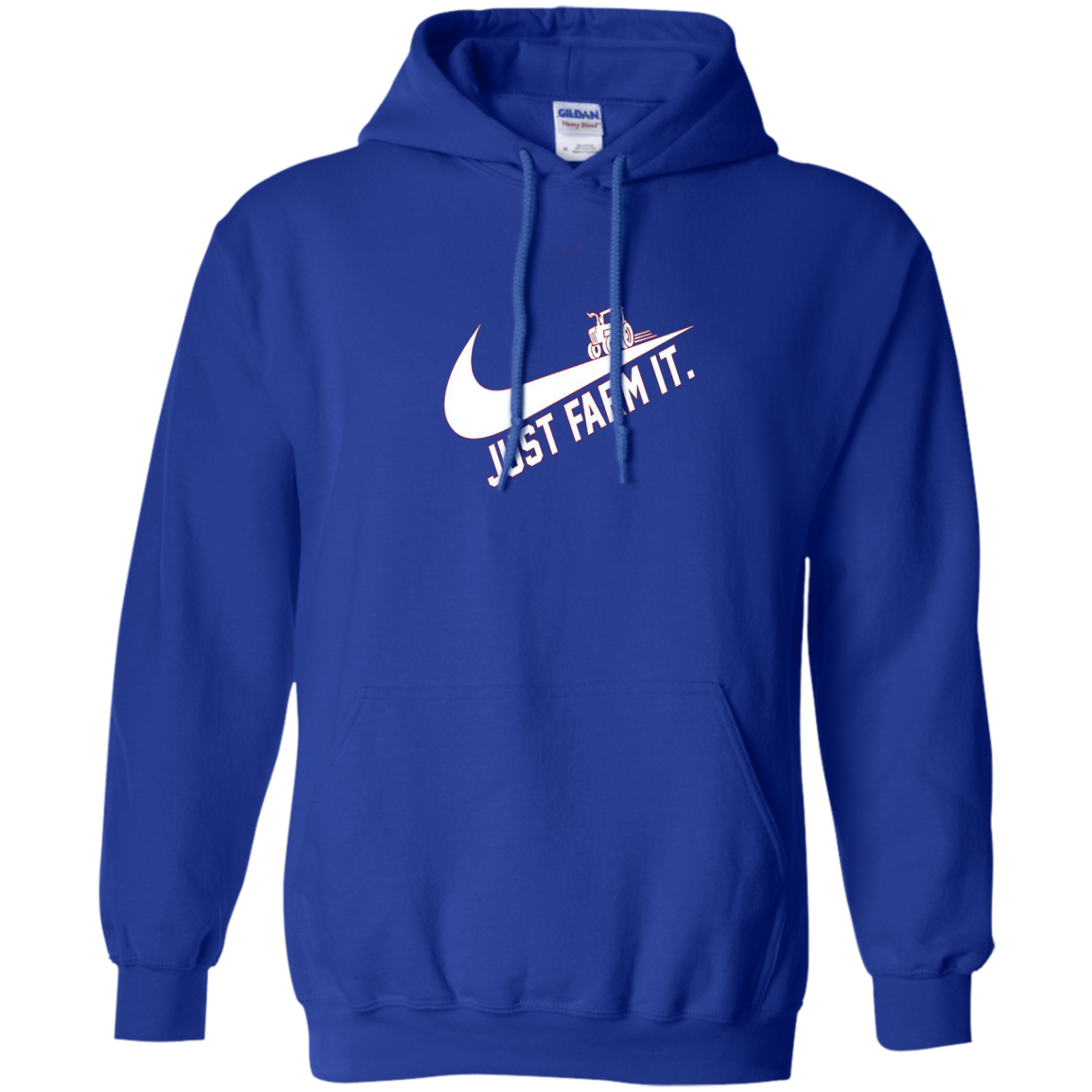 Just Farm It T-shirt Royal