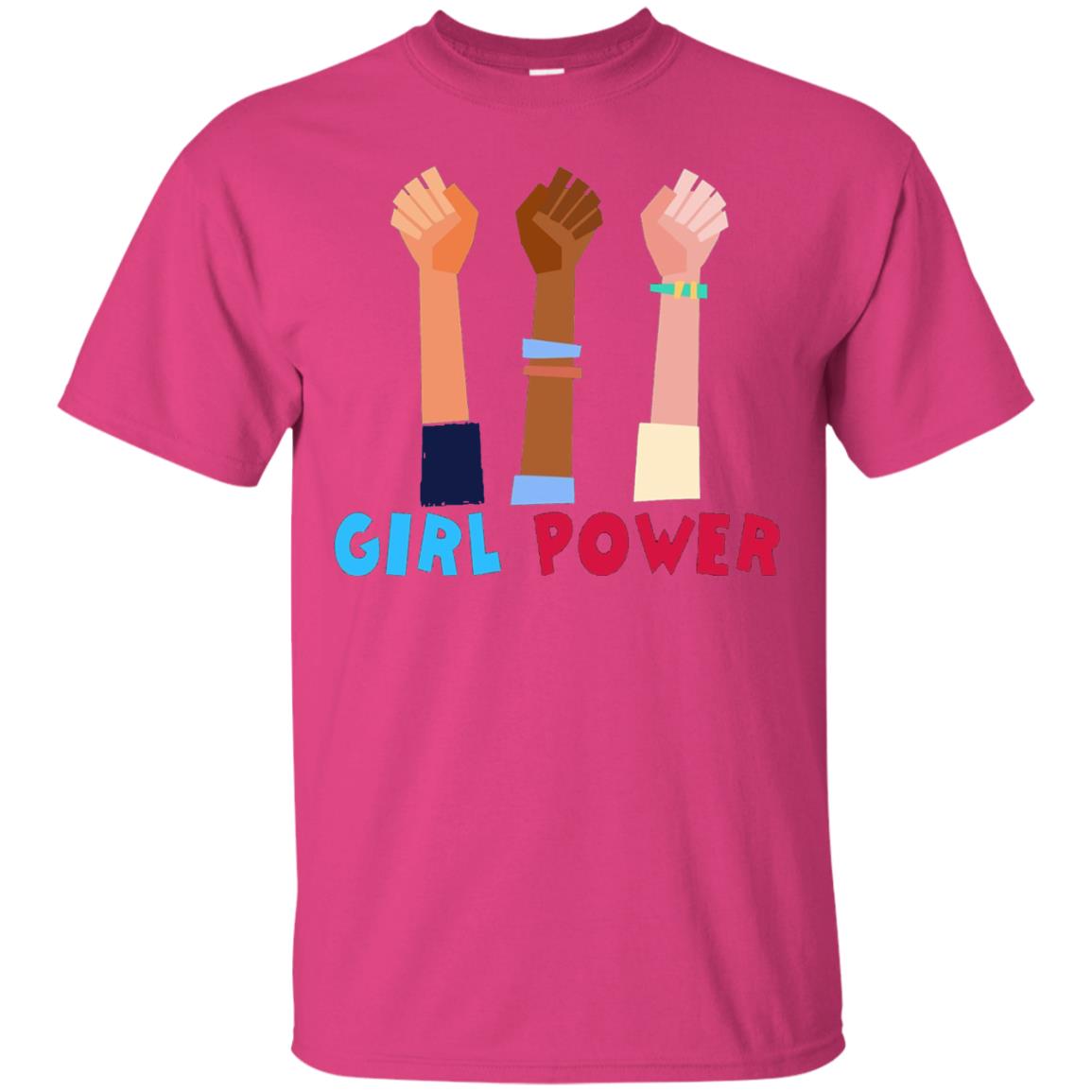 Great Feminist T-shirt Girl Power Heliconia