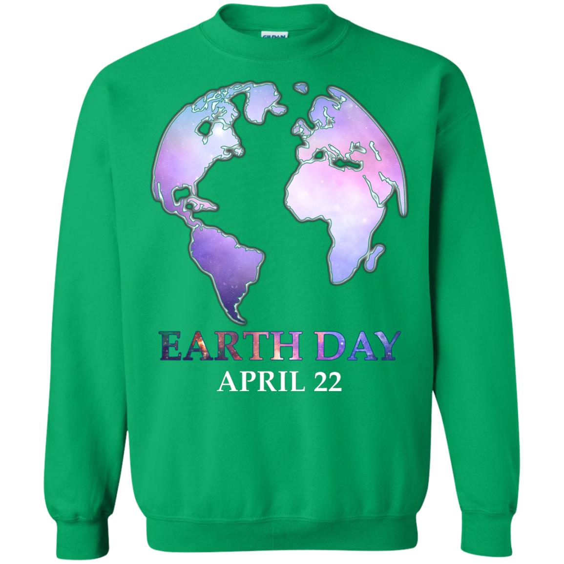 Earth Day April 22 T-shirt For Save The Environment Irish Green