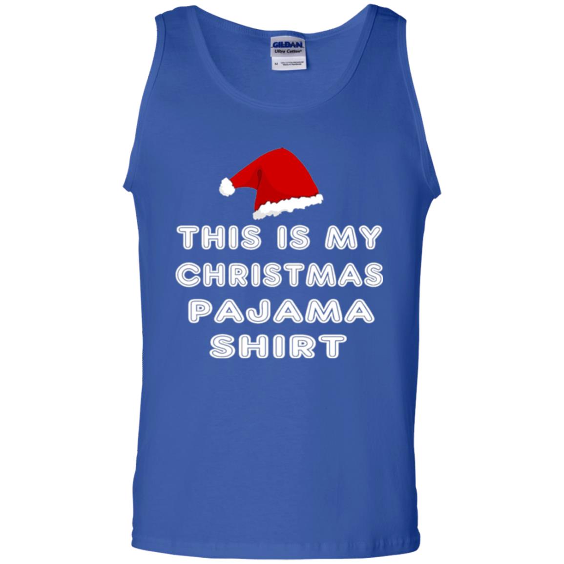 Christmas T-shirt This Is My Christmas Pajama Shirt Royal