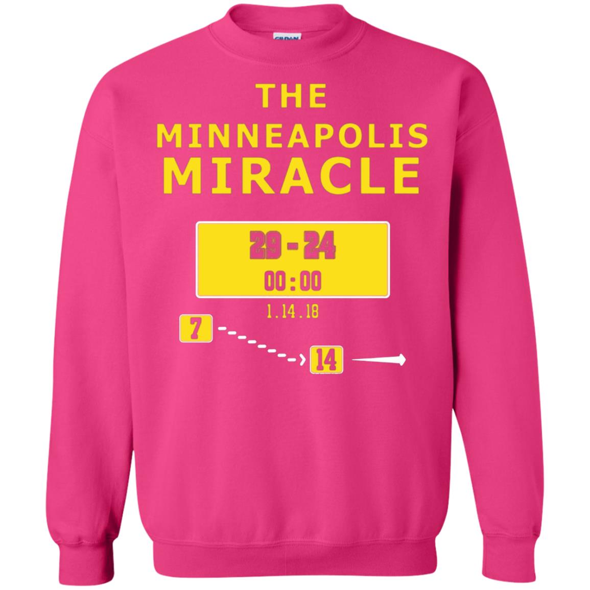 Football Lover T-shirt The Minneapolis Miracle Heliconia